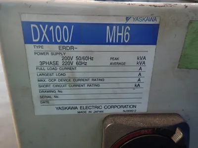 USED YASKAWA ELECTRIC MH6