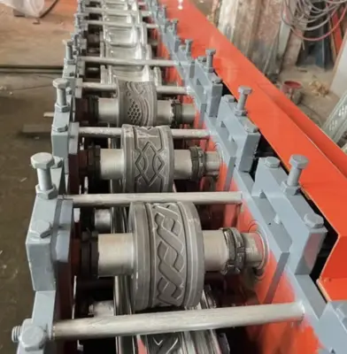 Shutter Door Roll Forming Machine Brazil