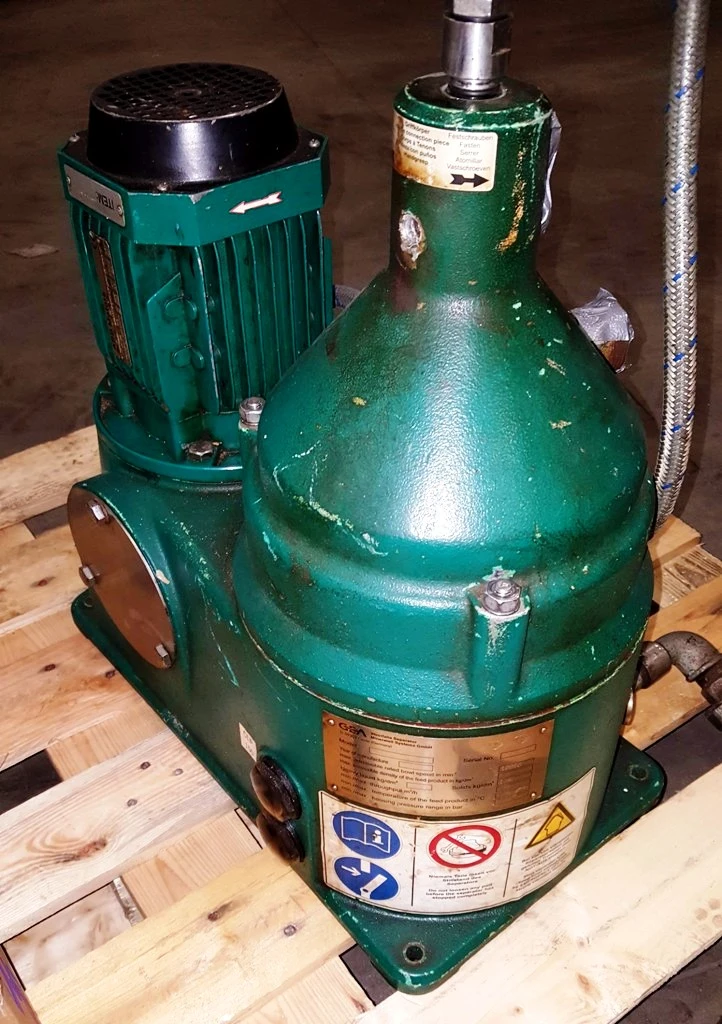Westfalia OSD 2-02-137 oil purifier, SS.