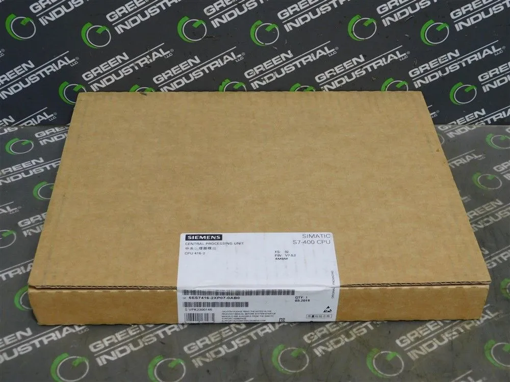 USED SIEMENS 6ES7416-2XP07-0AB0