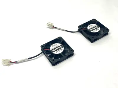 Used SANYO DENKI DC Axial Fan 24VDC 0.6A LOT OF 2 Electronic Component Fans Michigan US | Maverick Industrial Sales #1389339