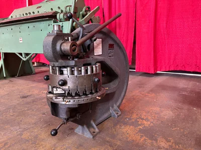 Pre-owned ROTEX MANUAL TURRET PUNCH PRESS MODEL 18A