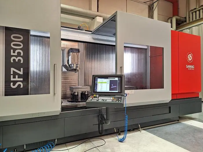 Used 2023 SAMAG SFZ 3500 Gantry Machining Centers (incld. Bridge & Double Column) Georgia US | Shub Machinery #96340