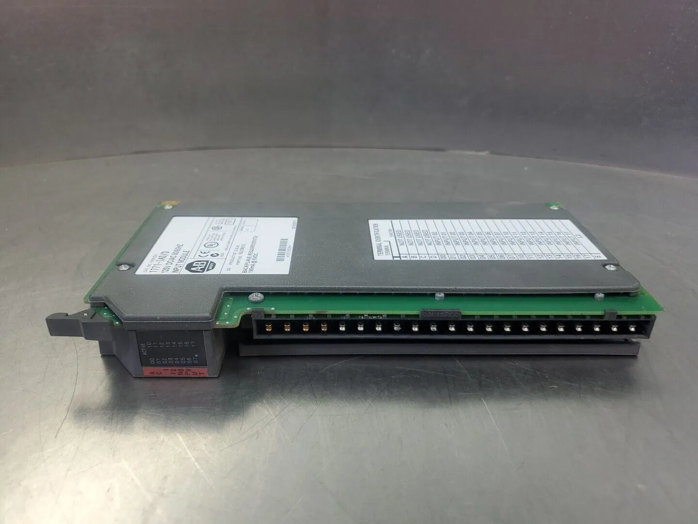 Allen Bradley 1771-IAD/D 120VDC/AC 50/60HZ Input Module. 3D-38