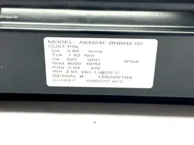 Used Kollmorgen AKM24F-BNBN2-00 Servo Motors Michigan US | Maverick Industrial Sales #1453071