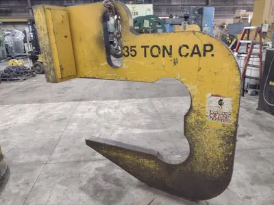 35 TON X 48" OVERHEAD CRANE CO C-HOOK COIL LIFT ATTACHMENT: STOCK #23456