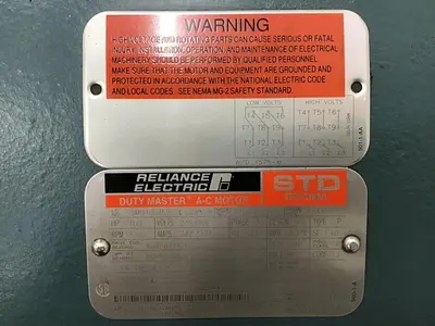 USED RELIANCE ELECTRIC P4000458B
