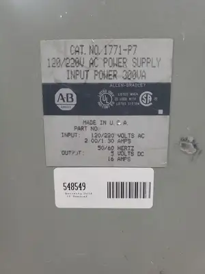 USED Allen-Bradley 1771-P7