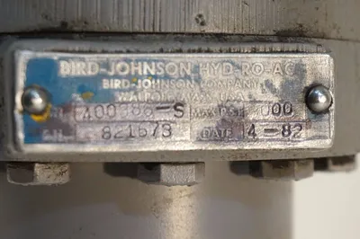 NEW BIRD JOHNSON 400386-S HYDRAULIC ROTARY ACTUATOR DI-ARCO BRAKE PRESS BRAKE