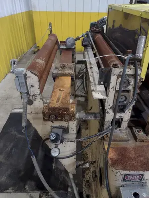 36" YODER POWERED SLITTING HEAD WITH FEED ROLLS: STOCK #22948