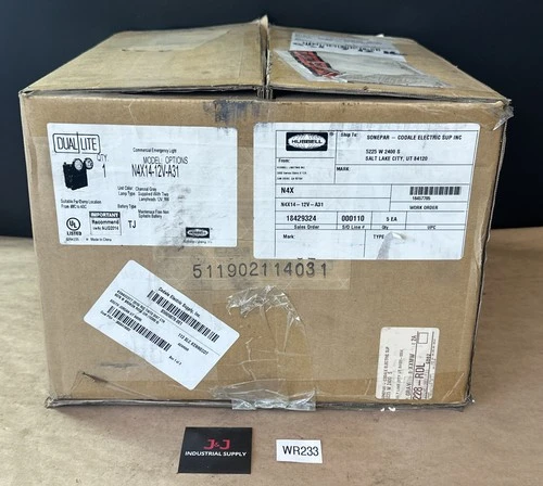 NEW Hubbell N4X14-12V-A31
