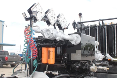Used 2012 PETERBILT 389 Vacuum Truck Texas US | Roll Off Truck World #1491931