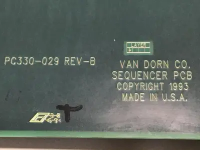 USED VAN DORN PC330-029 330-029