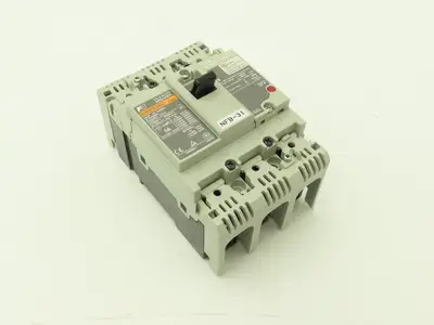 Fuji Electric BW50RAGU-3P005 3-Pole Auto Circuit Breaker 5A 500V 3Ph Lot of 9