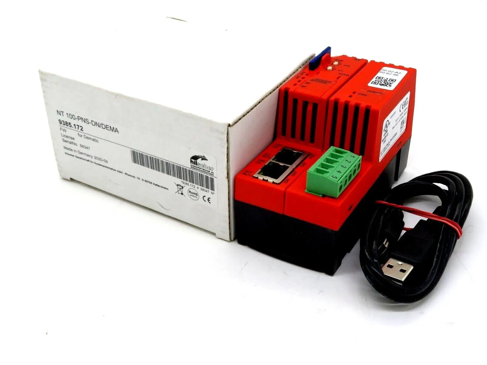NEW HILSCHER NT100-PNS-DN/DEMA CONVERTER NT100PNSDNDEMA