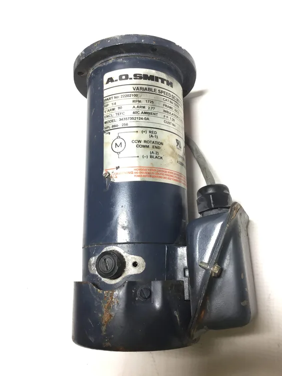 Used A.O SMITH _UNKNOWN_ D.C. Motors Pennsylvania US | Moses B Glick #1009585