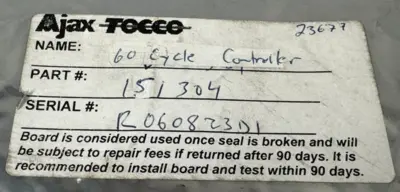 USED AJAX TOCCO / INDUCTOTHERM 155-0067
