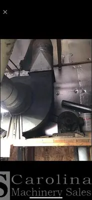 Unknown  10 HP Dust Fan with Ductwork