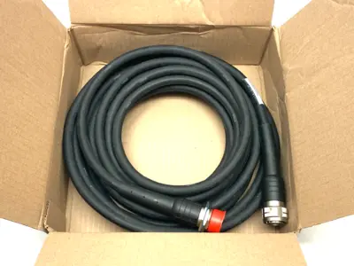 USED STANLEY REV. C HEAVY DUTY JAMNUT EXTENSION CABLE 10M LENGTH