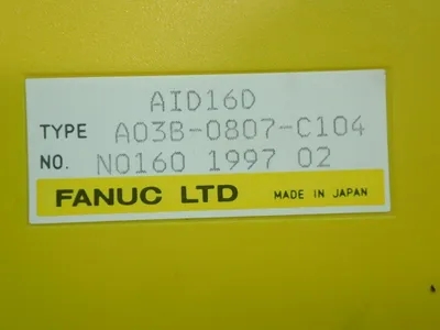 USED FANUC A03B0807C104