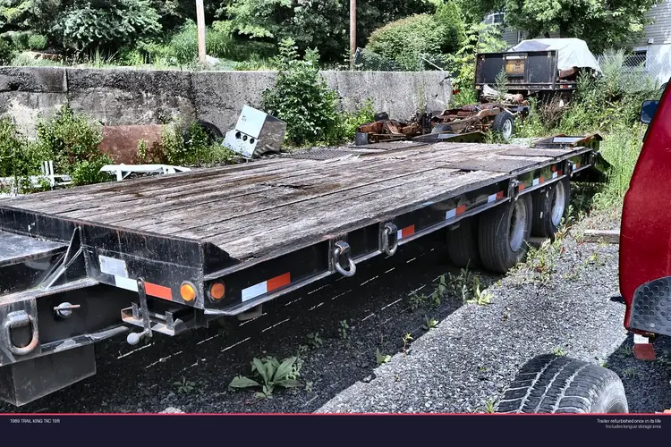 Used 1989 TRAIL KING TKC 19FT Flatbed Trailers Pennsylvania US | Proxy Equipment #1378408