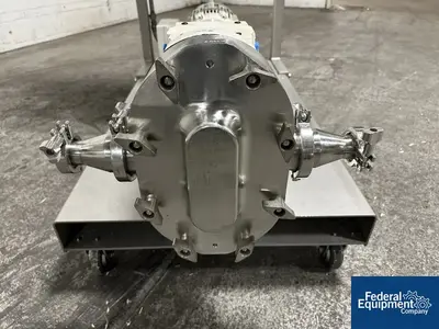 USED Wrightflow Technologies Wright Stainless Steel Lobe Pump Wash Down Duty, Model 0600 TRA10,