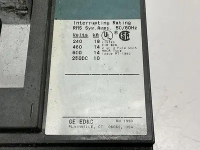 USED GENERAL ELECTRIC TED136050