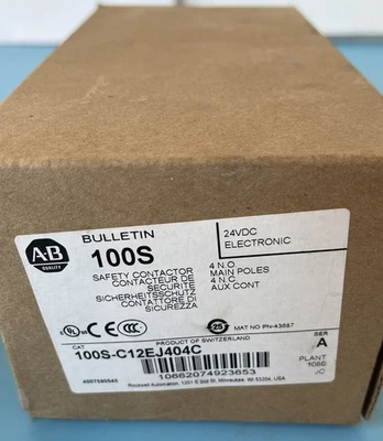 NEW Allen-Bradley 100S-C12EJ404C