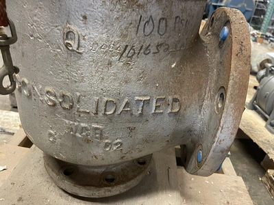 6" Consolidated Safety Relief Valve