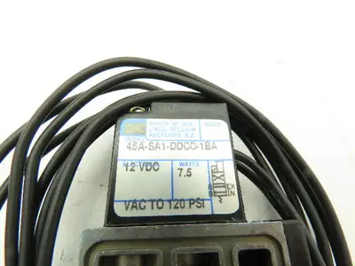 MAC 45A-SA1-DDCC-1BA Pneumatic Solenoid Valve 1/8"NPT 12V 120PSI