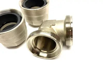 USED CHAMPION INFINITY QUICK-LOCK ALUMINUM UNION ELBOW FITTING 40MM