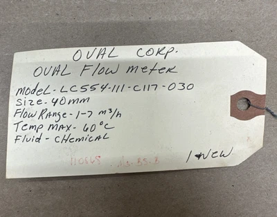NEW Oval Engineering Co. LC554-111-C117-030