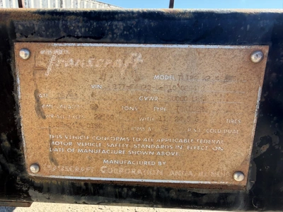 Used 1993 TRANSCRAFT TL-120W248??6 Flatbed Trailers Oklahoma US | Miedema Asset Management Group #1709320