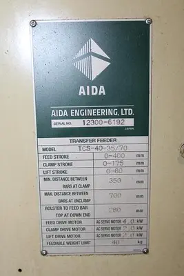 USED 2015 AIDA NS2-3000(2)