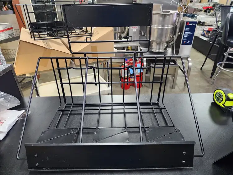 Used Newco Used Newco 111191 Airpot Black 3 Caddy Side by SIde Food, Restaurant, & Bakery Parts & Accessories Illinois US | Falcon Restaurant Supply #1376612