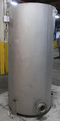 SPC8686  Tank 350 gallon vertical tank, Stainless Steel, flat
