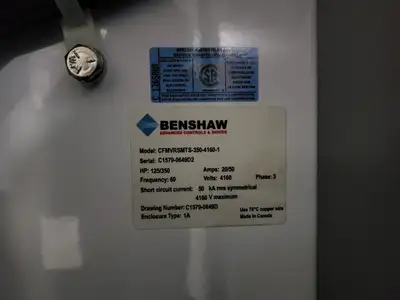 Used BENSHAW CFMVRSTS-350-4160-1 Switchgears British Columbia CA | Lenmark #239997