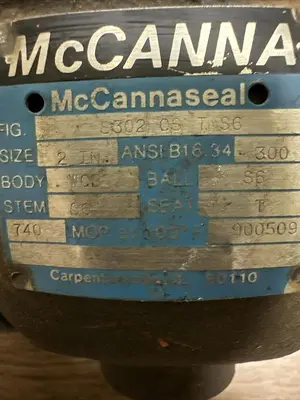 New | in-Stock MCCANNA S302 CS T S6 Pump & Valve Parts | Surplus Asset Holdings #1218359
