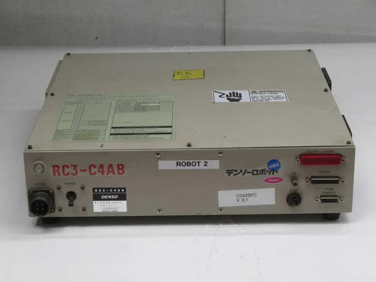Used DENSO RC3-C4AB 410000-6450 Industrial Controls Texas US | Aucto #1454503