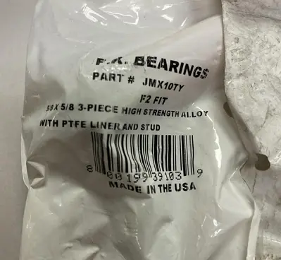 New | in-Stock FK BEARINGS JMX10TY Bearings | Surplus Asset Holdings #1194629
