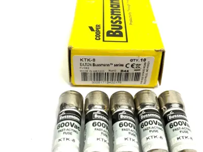 New | in-Stock Eaton Bussmann Series Fast Acting Midget Fuse 600VAC Fuses Michigan US | Maverick Industrial Sales #1483287
