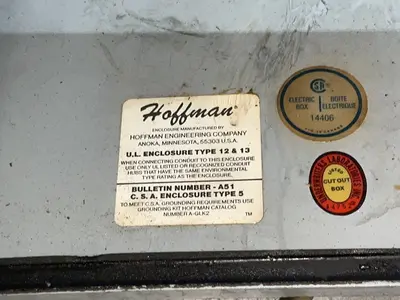 Used HOFFMAN _UNKNOWN_ Electrical Boxes Ohio US | HGR 24 #1288719