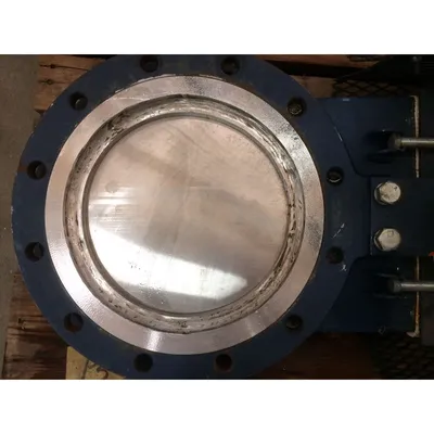 Unused 10" Fabri Knife Gate Valve with Spring Return