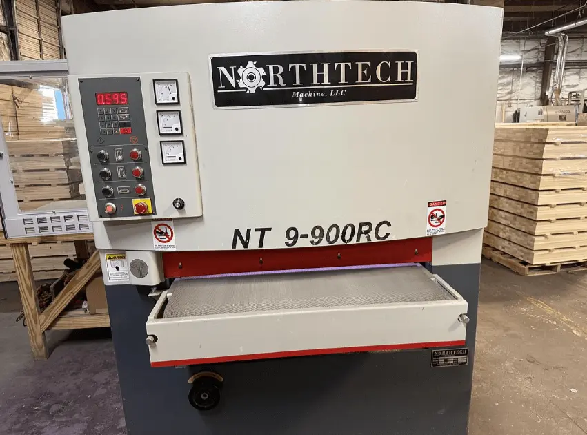 Used 2024 NORTHTECH NT-9-900RC WIDE BELT SANDER Wide Belt Sanders Indiana US | Machine Solutions, LLC #1714606