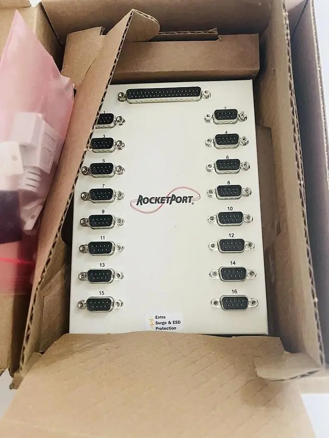 Comtrol Interface DB9M Module RocketPort 16 Ports RS-232/422/485 #K-1186