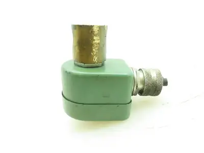 Asco 80836H 120V AC Brass Solenoid Valve Normally Closed 1/4" Pipe Size