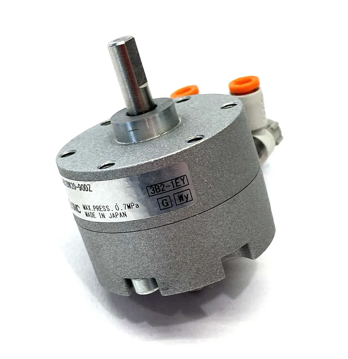 USED SMC ROTARY ACTUATOR DOUBLE-ACTING, DOUBLE SHAFT, 20MM