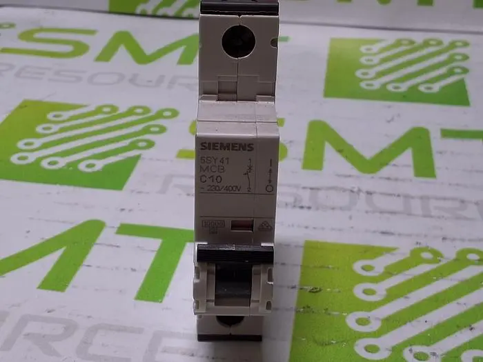 SIEMENS 5SY41 MCB C10 SINGLE POLE CIRCUIT BREAKER 400V