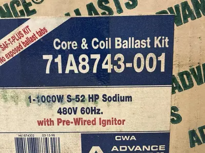 New | in-Stock ADVANCE 71A8473-001D Lighting Ohio US | Surplus Asset Holdings #1240748