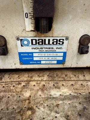 DALLAS DRFPS-418-RH Coil Feeder & Straightener Combos | Rygate LLC (8)